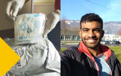 Young S’porean’s covid relief efforts in France