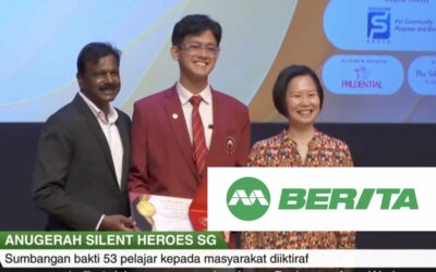 53 students received the Silent Heroes Award for their contribution to the community – Berita Mediacorp