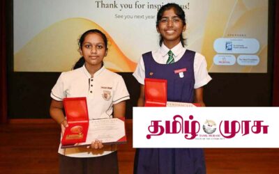 Awarded to students for selfless philanthropy – Tamil Murasu