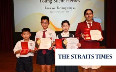 S’pore’s young ‘silent heroes’ receive awards for contributions to community – The Straits Times